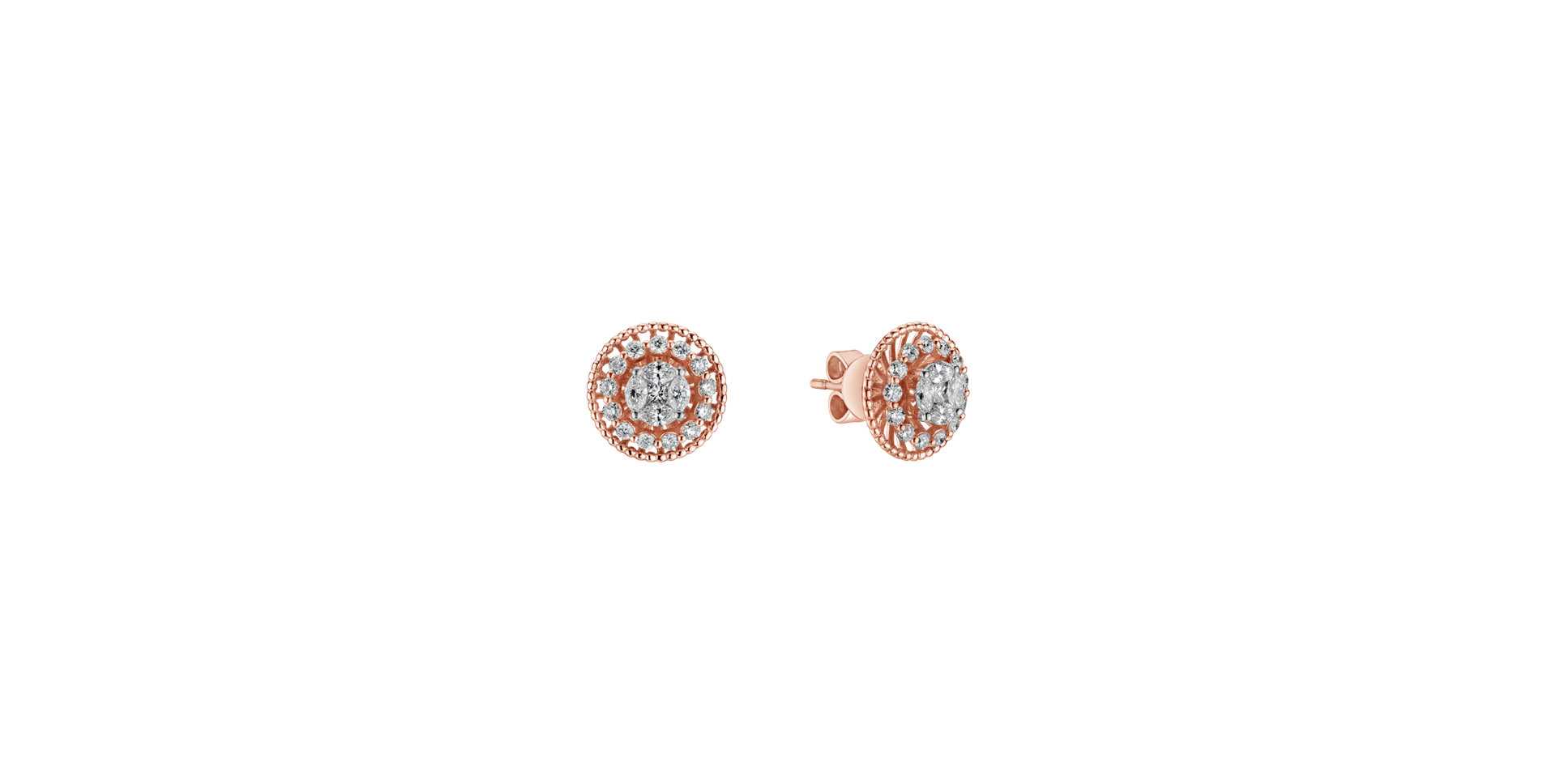 Diamond earrings Orient Alchemy