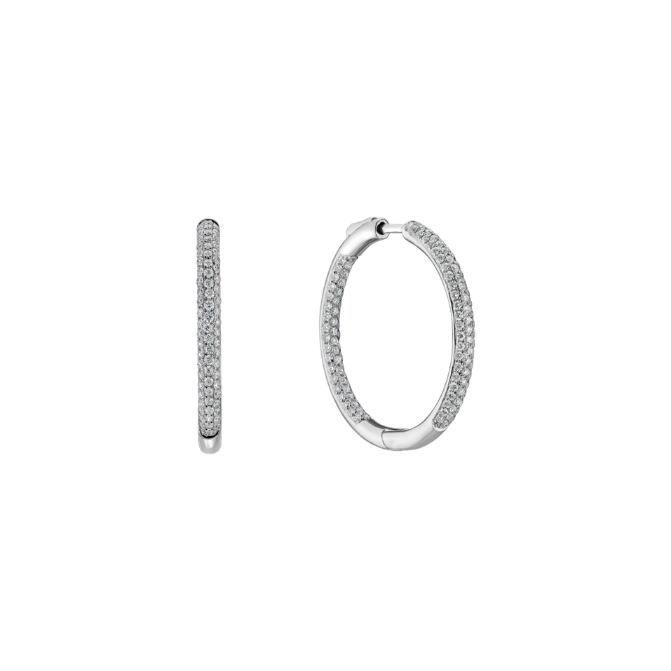 Diamond earrings Simply Graceful