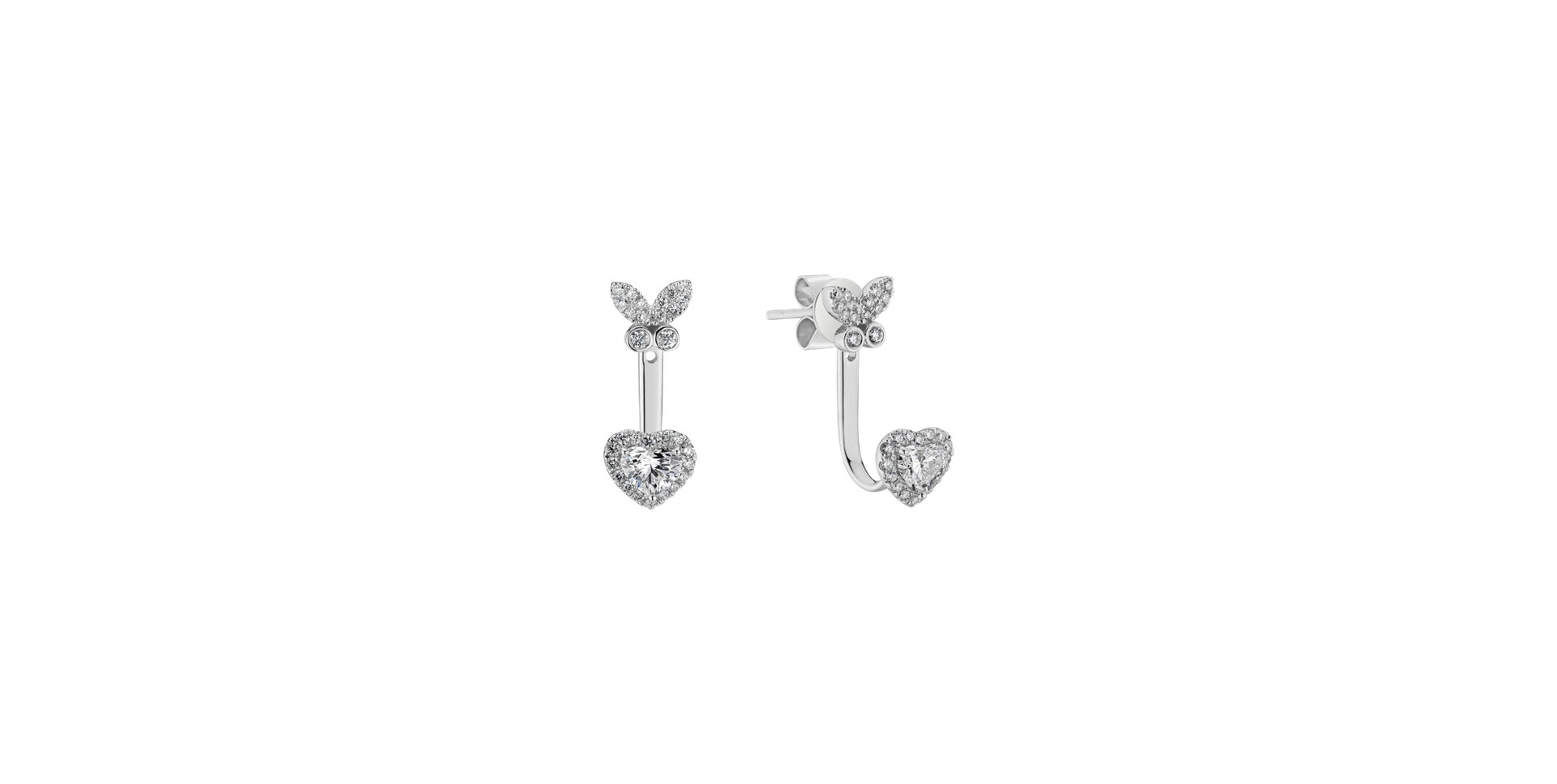 Diamond earrings Majestic Infinity