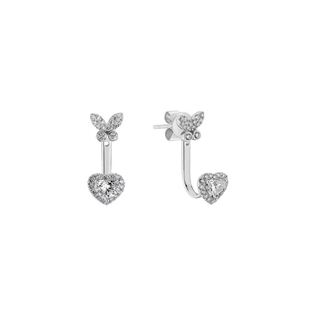 Diamond earrings Majestic Infinity