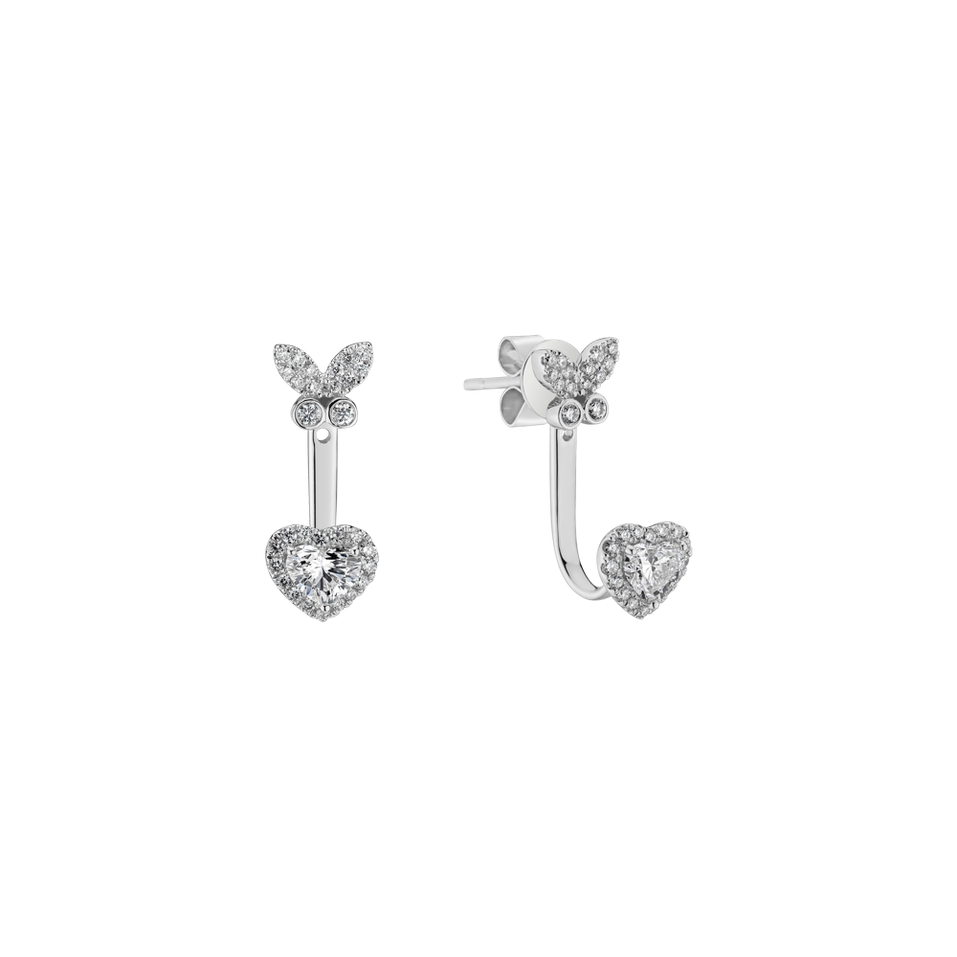 Diamond earrings Majestic Infinity