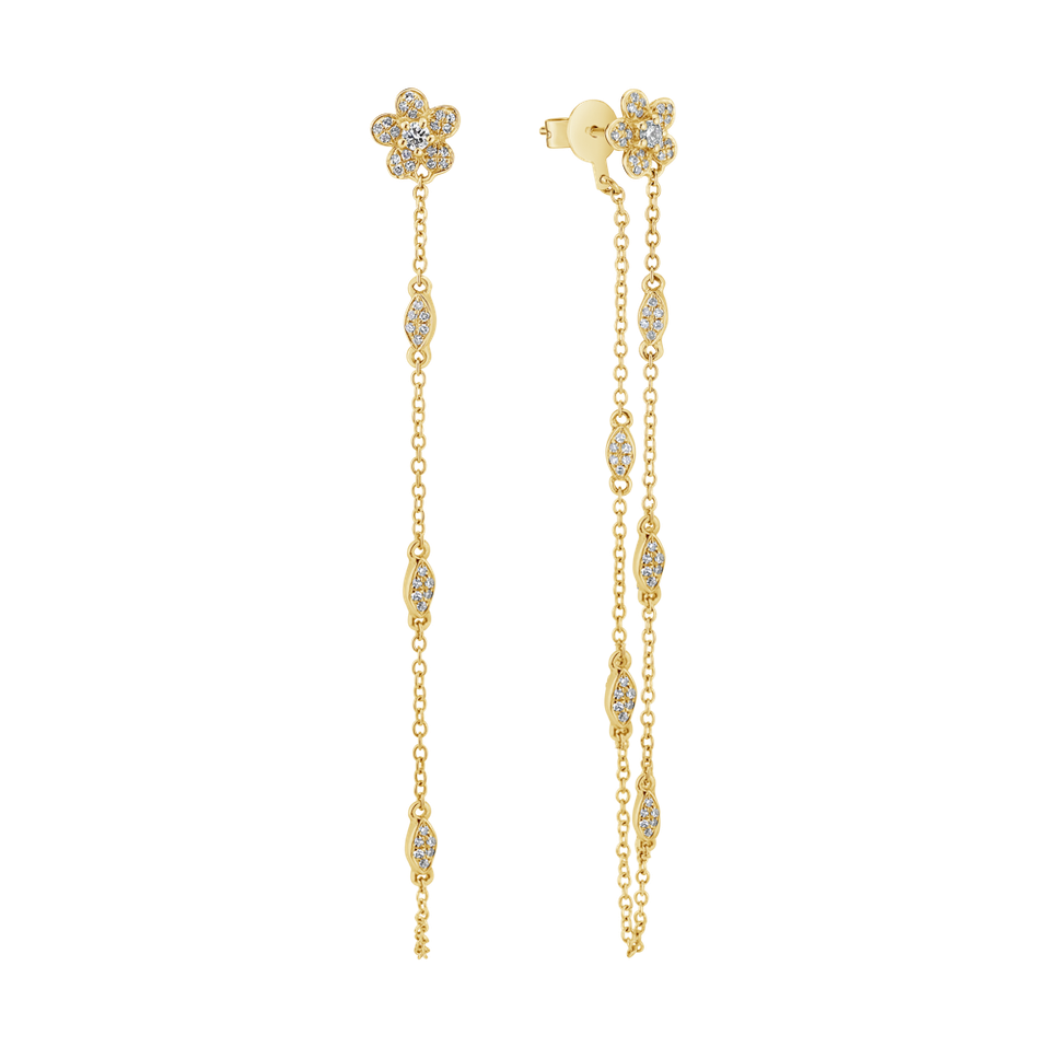 Diamond earrings Ethereal Bloom
