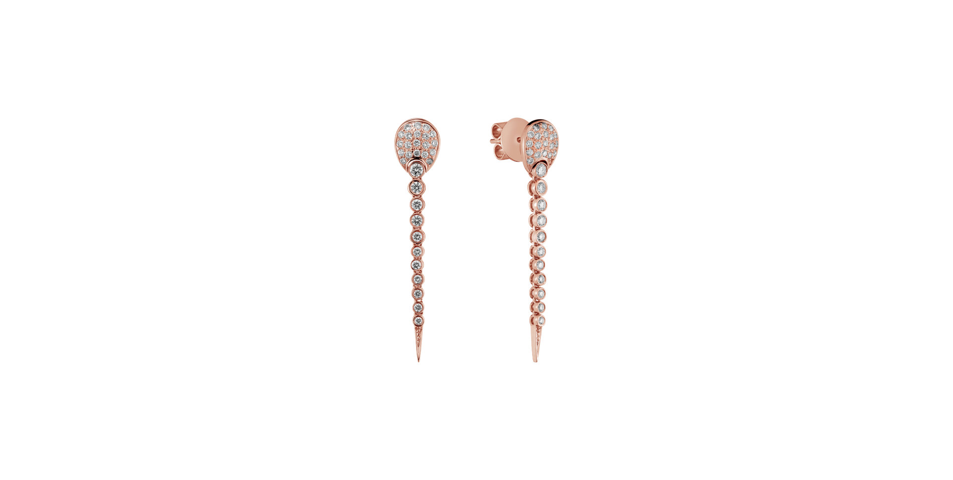 Diamond earrings Thali