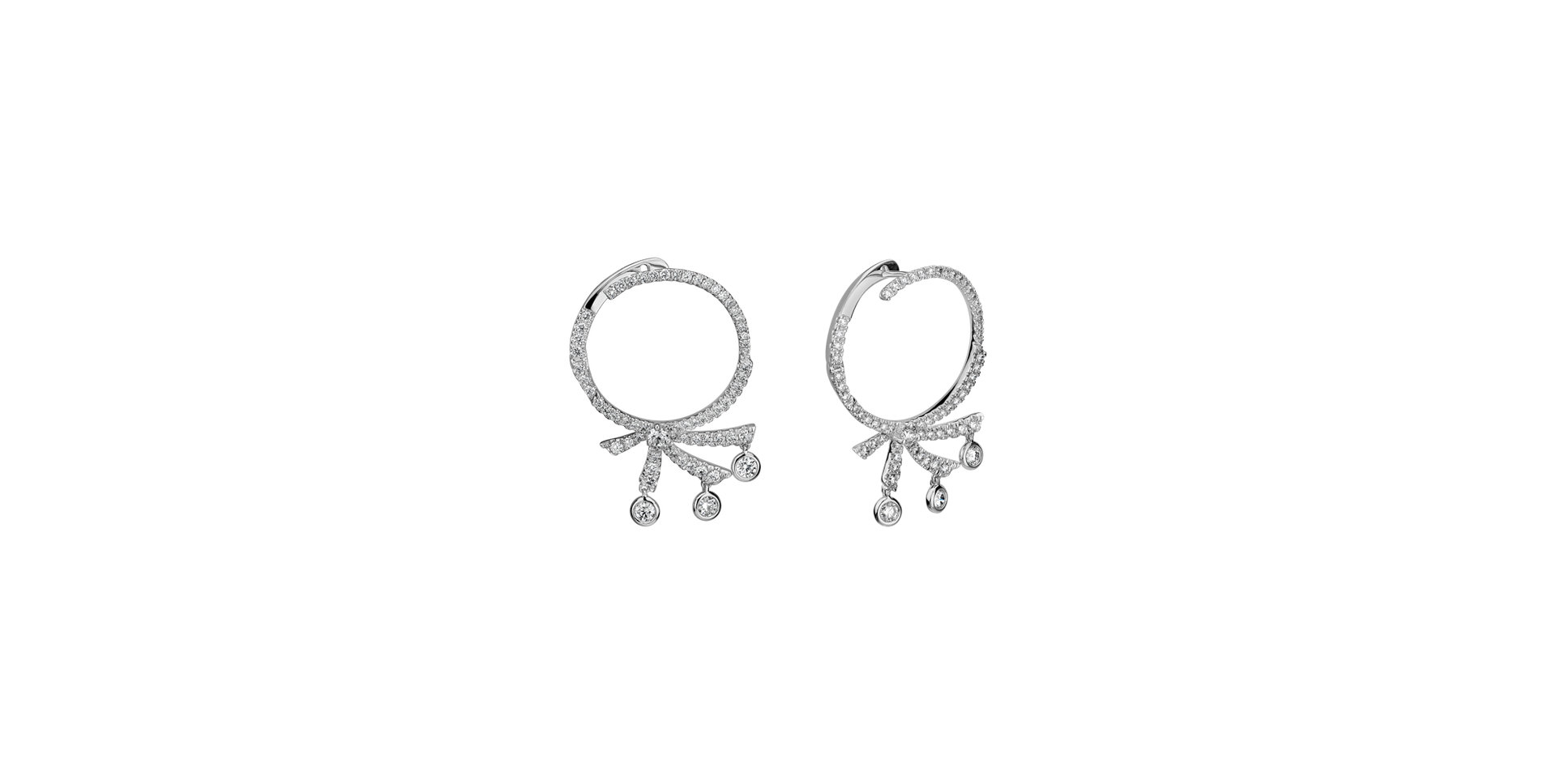 Diamond earrings Frozen Brilliance