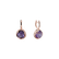 Diamond earrings with Amethyst Ambretta3