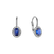 Diamond earrings with Sapphire Imperial Allegory3
