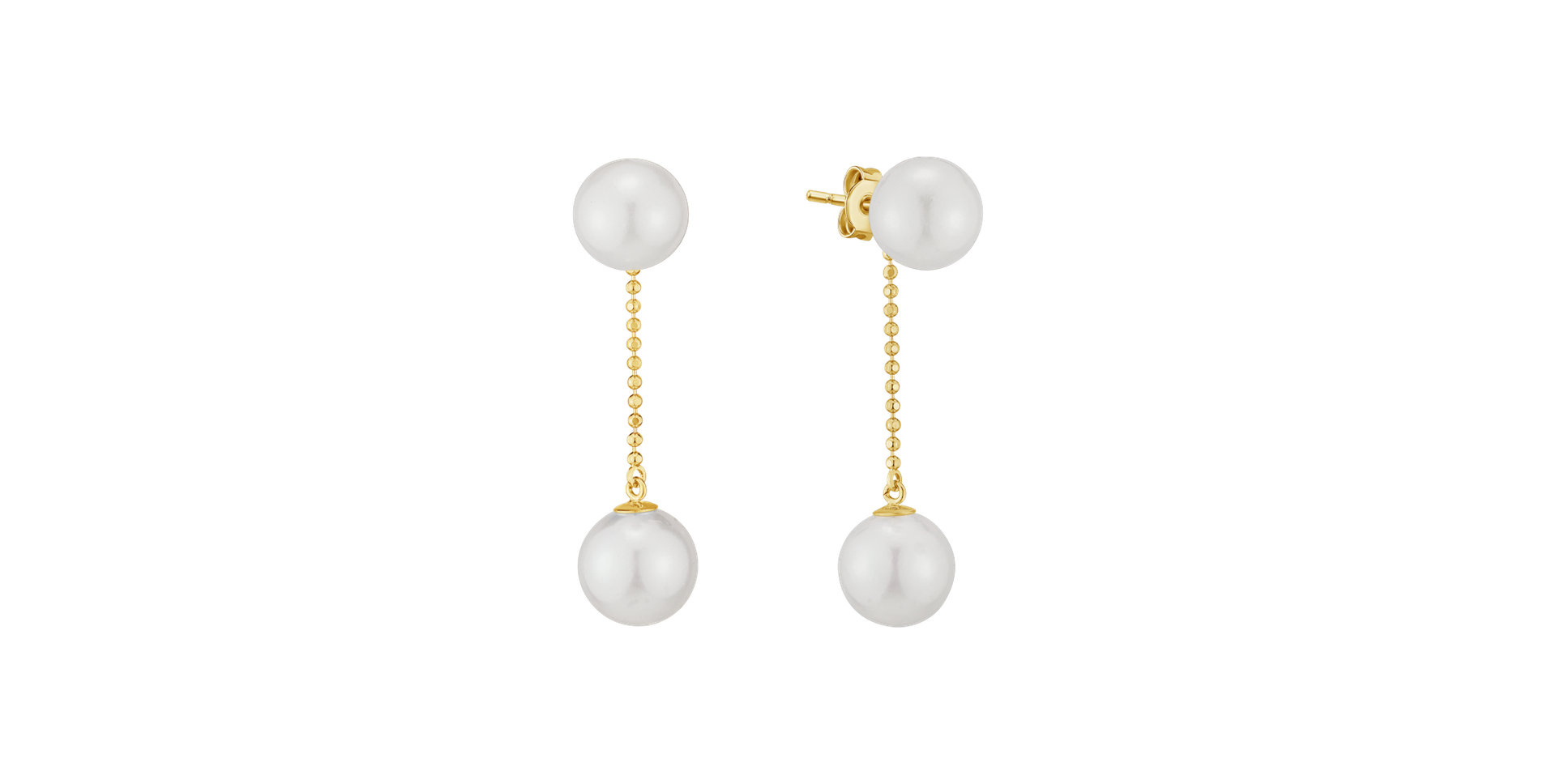 Earrings with Pearl Sea Song