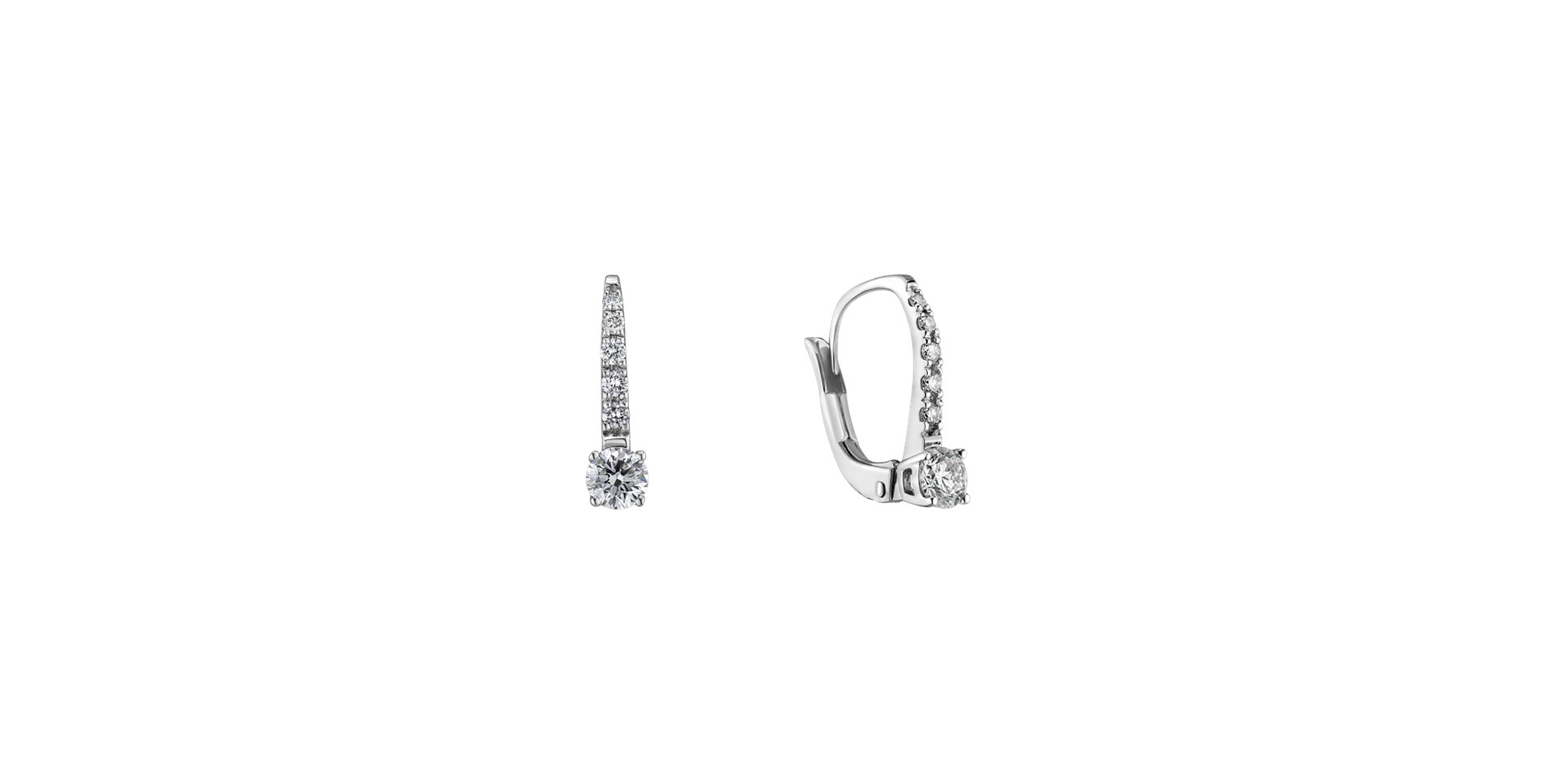 Diamond earrings Fairytale Gentility