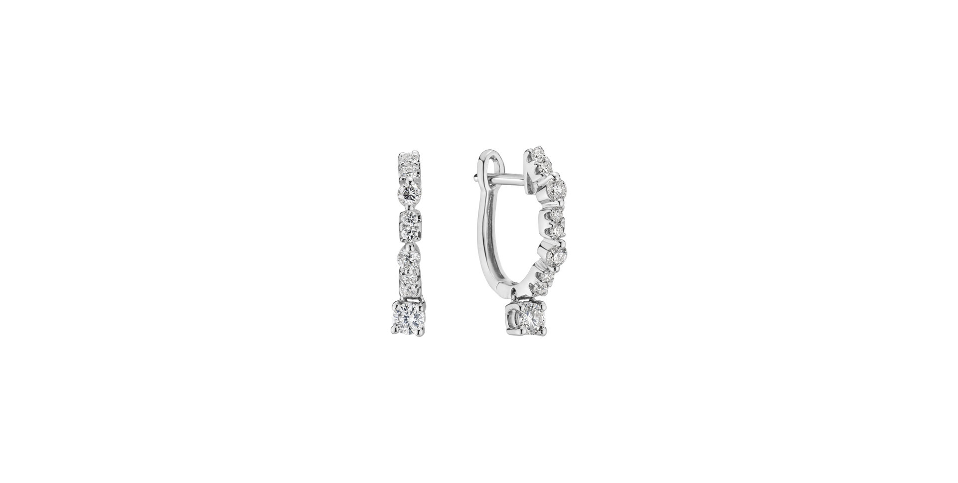 Diamond earrings Elewia
