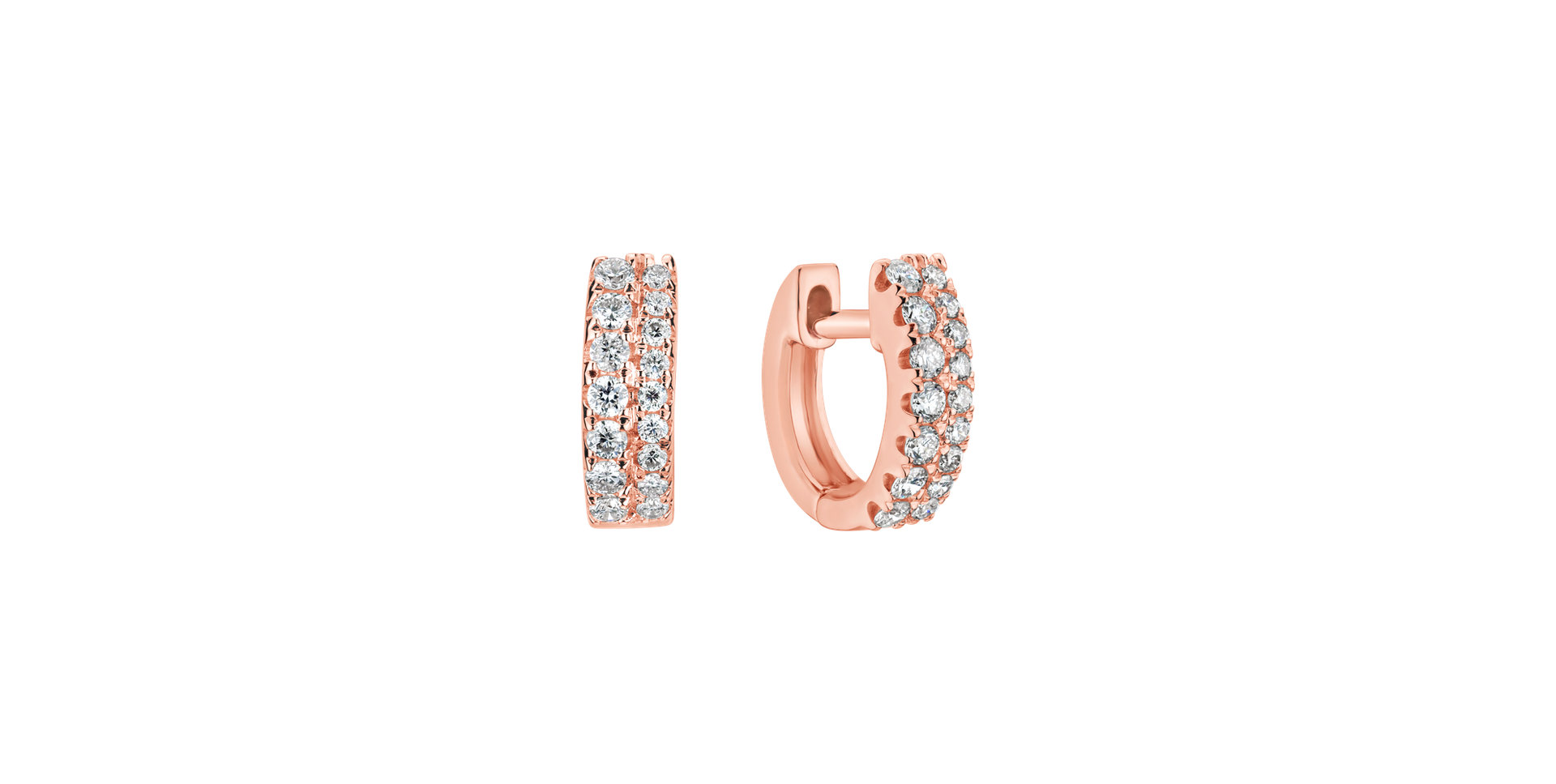 Diamond earrings Malia