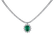 Diamond necklace with Emerald Royal Treasure3