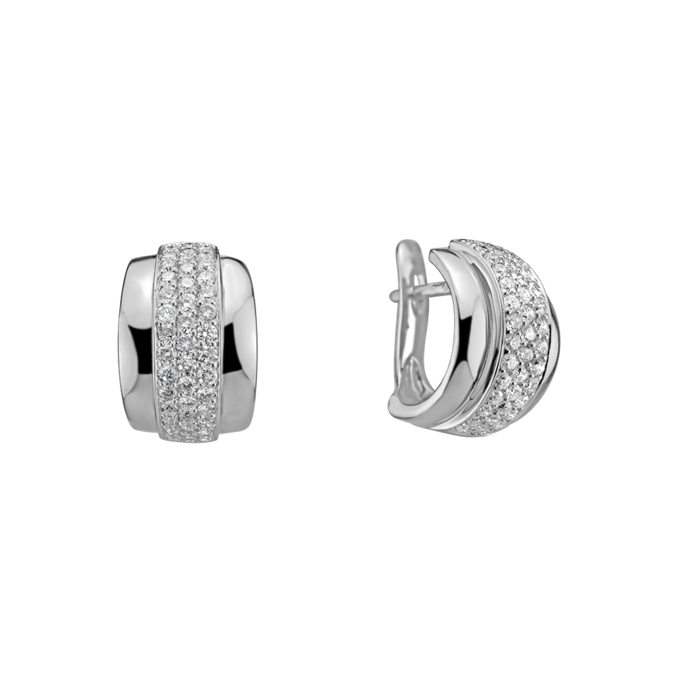 Diamond earrings Vincent
