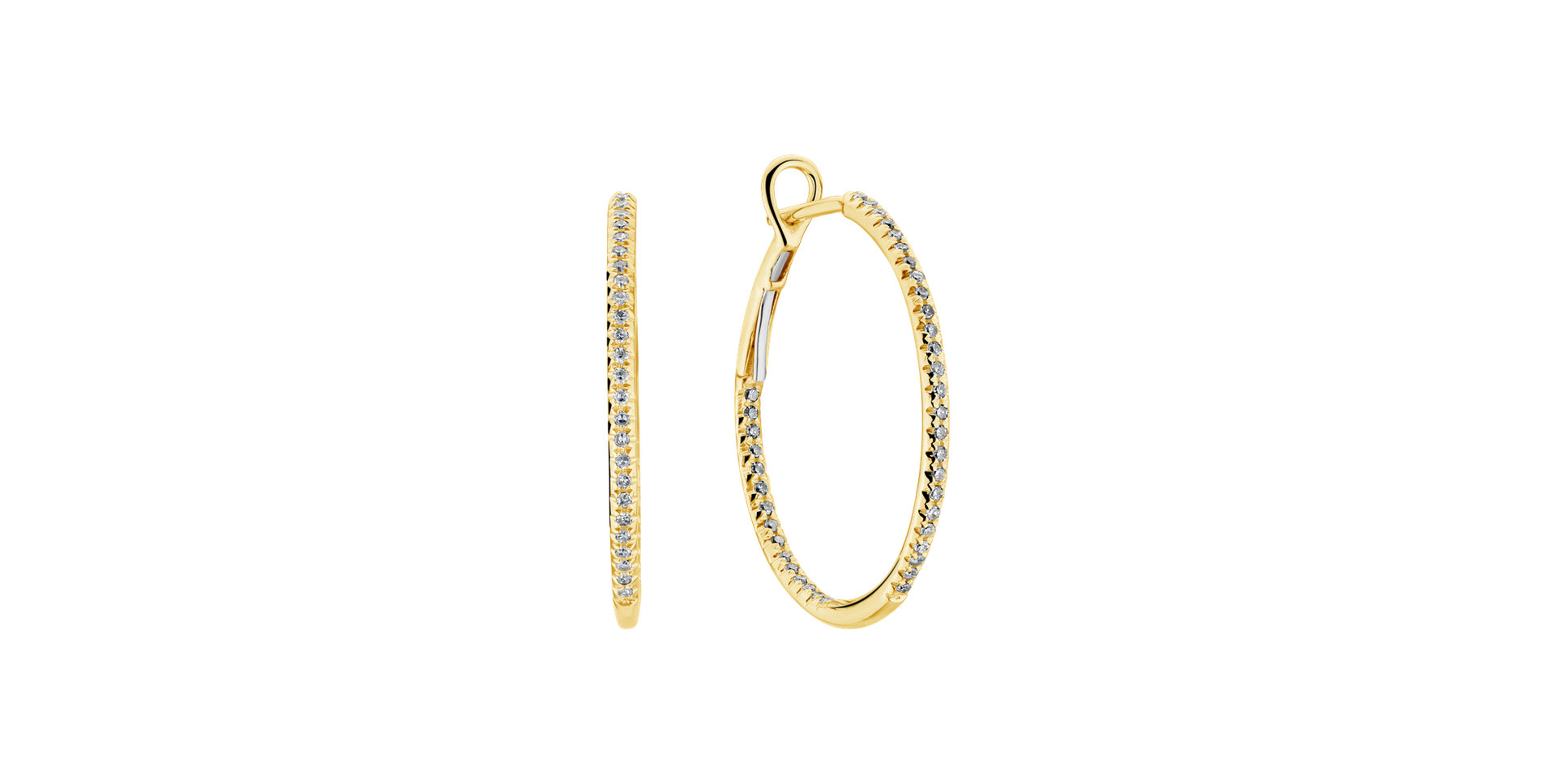 Diamond earrings Nobility Circle