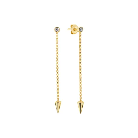 Diamond earrings Devotion of Gravity