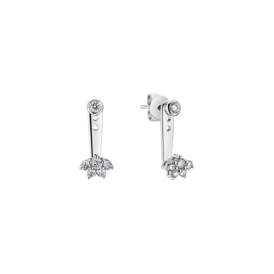 Diamond earrings Frozen Elegance
