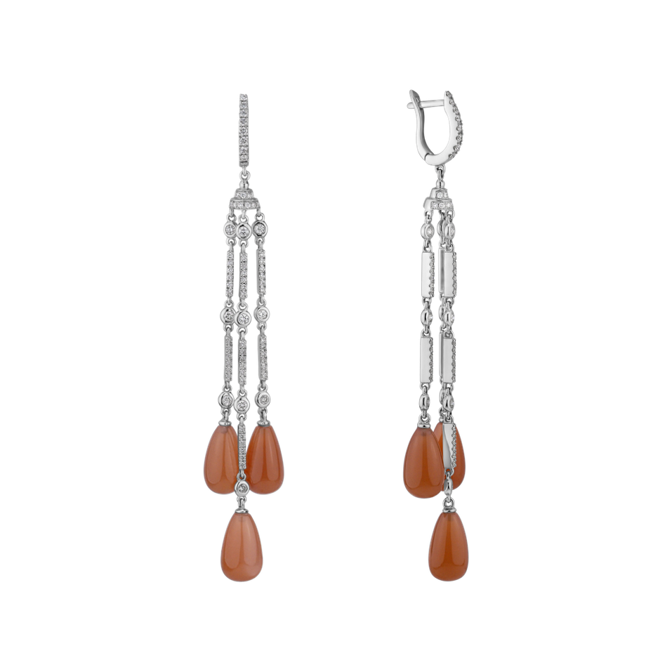 Diamond earrings and Corneliany Royal Dazzle