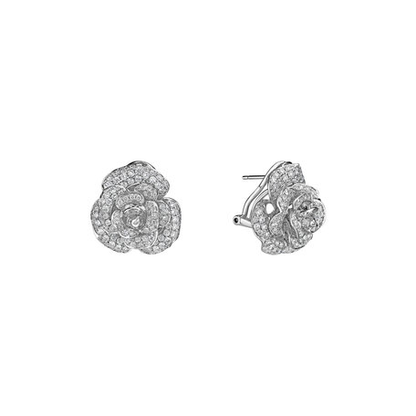 Diamond earrings Flower Contest