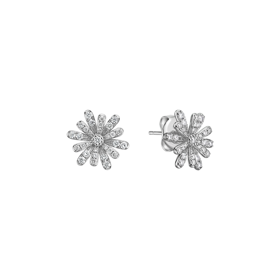 Diamond earrings Flower Flush