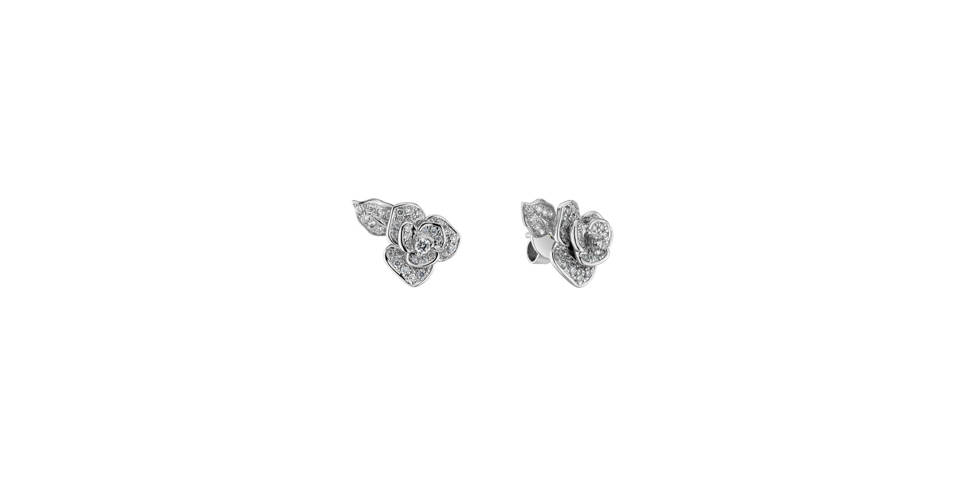 Diamond earrings Flower Impulse