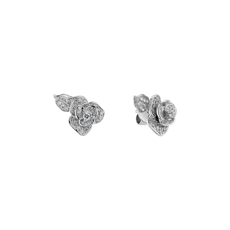 Diamond earrings Flower Impulse