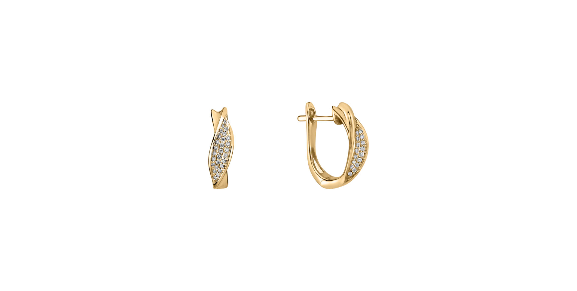 Diamond earrings Divine Gem