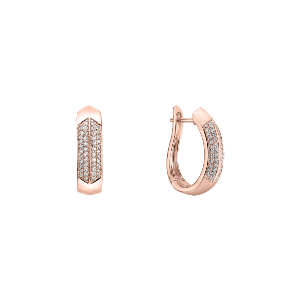 Diamond earrings Space Lady