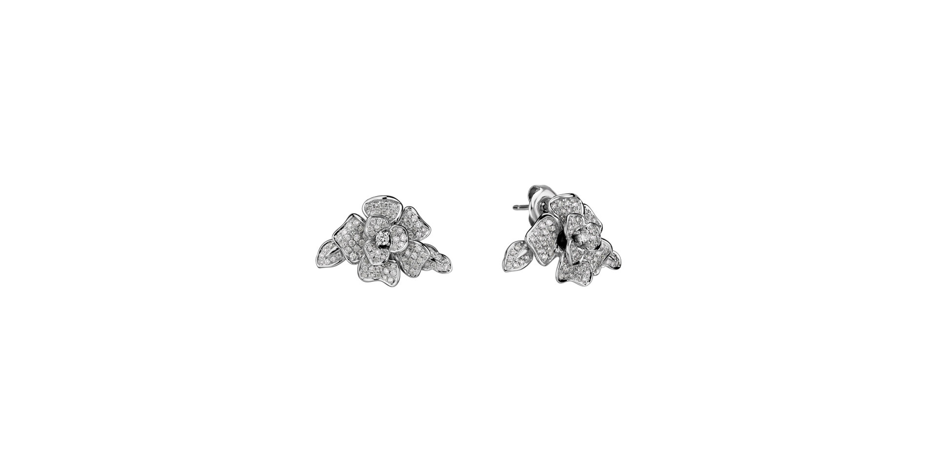 Diamond earrings Duchess Flower