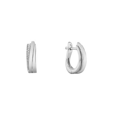 Diamond earrings Dazzling Galaxy