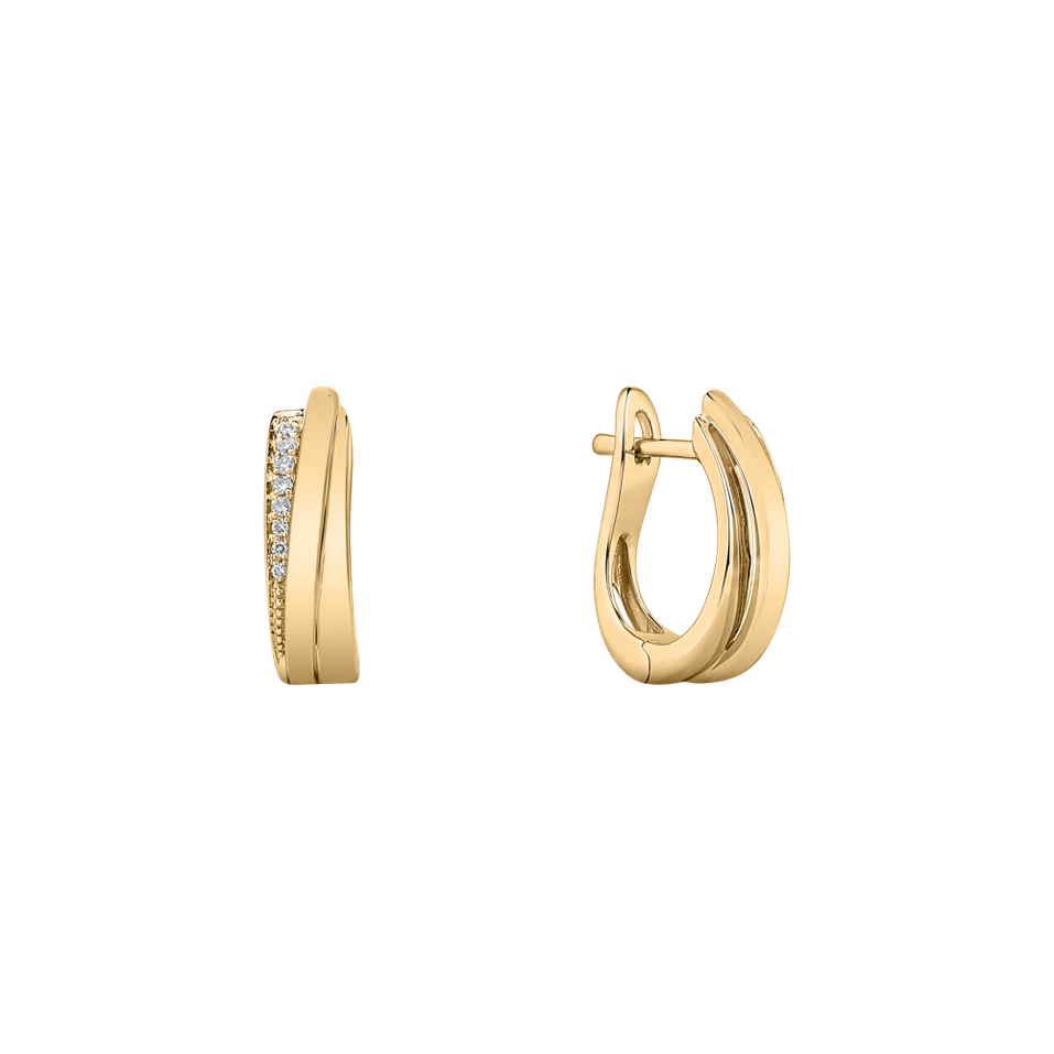 Diamond earrings Dazzling Galaxy