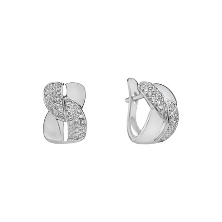 Diamond earrings Humairaa