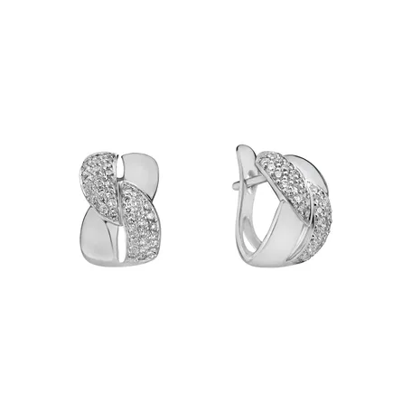 Diamond earrings Humairaa