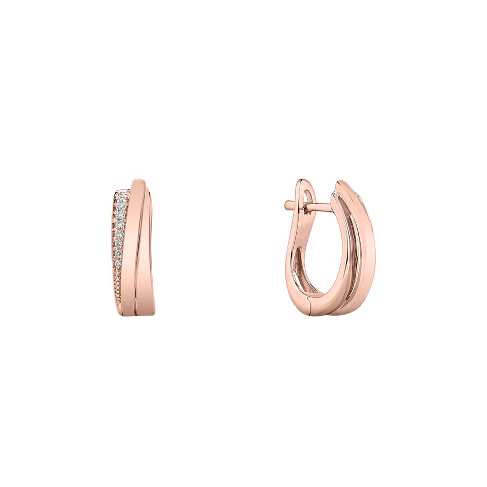 Diamond earrings Dazzling Galaxy