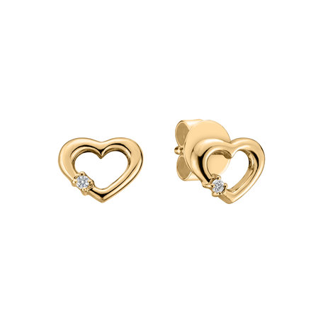 Diamond earrings Simply Love