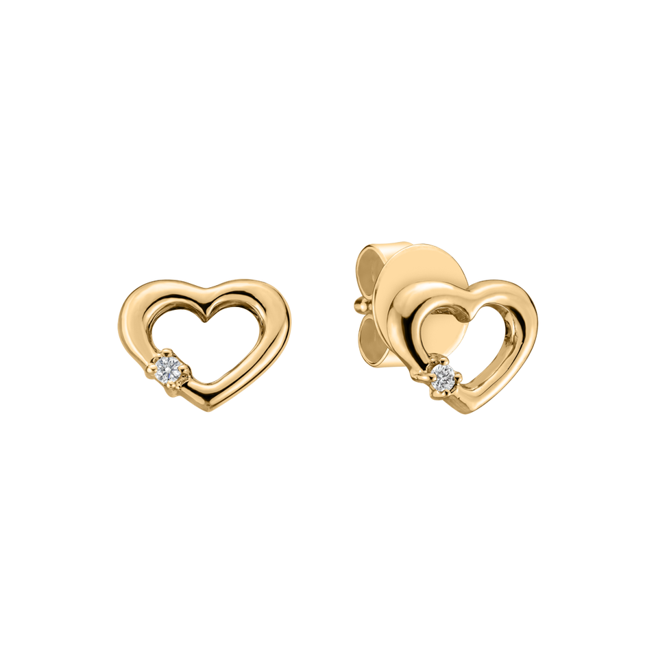Diamond earrings Simply Love