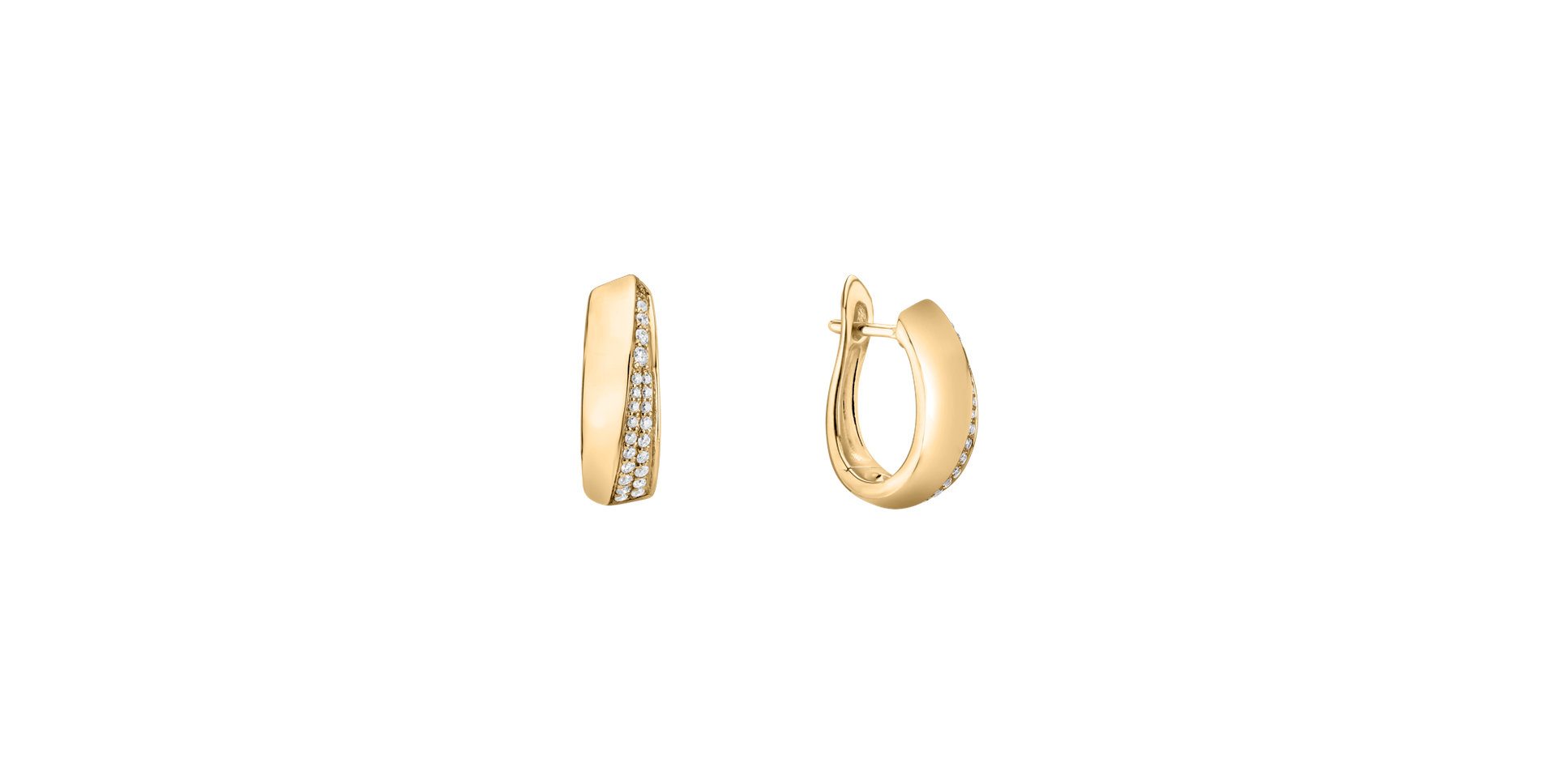 Diamond earrings Flash of Light