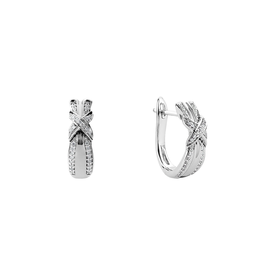 Diamond earrings Best Wish