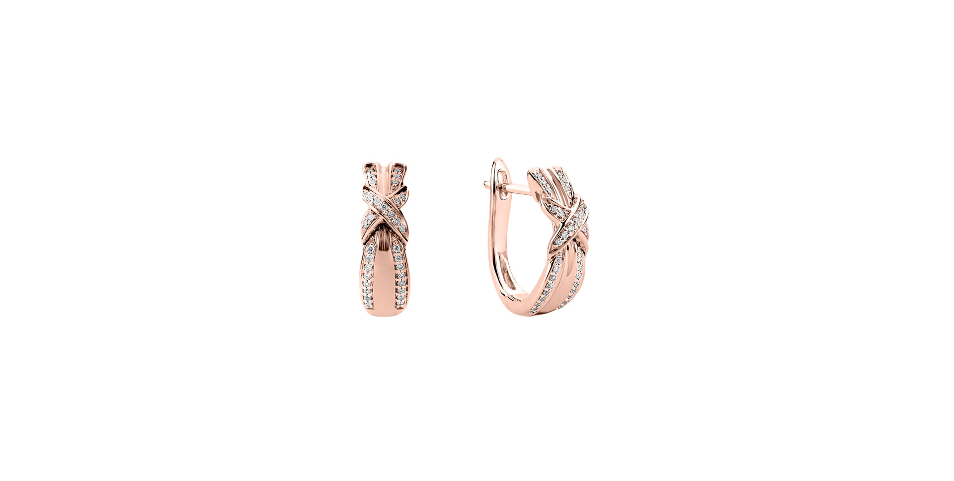 Diamond earrings Best Wish
