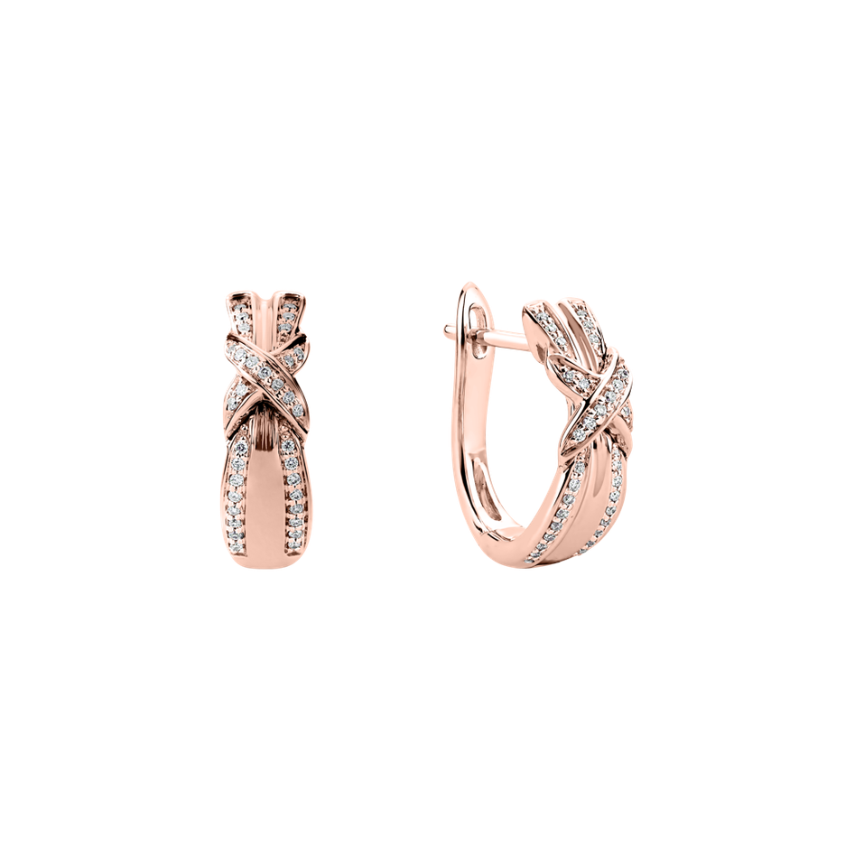 Diamond earrings Best Wish