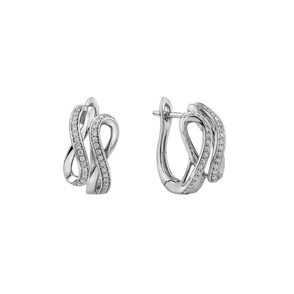 Diamond earrings Infinite Moonlight