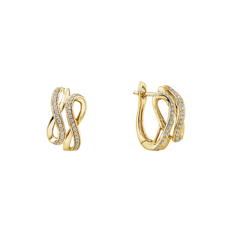 Diamond earrings Infinite Moonlight