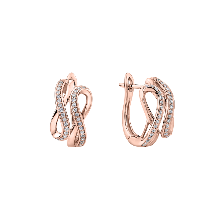 Diamond earrings Infinite Moonlight