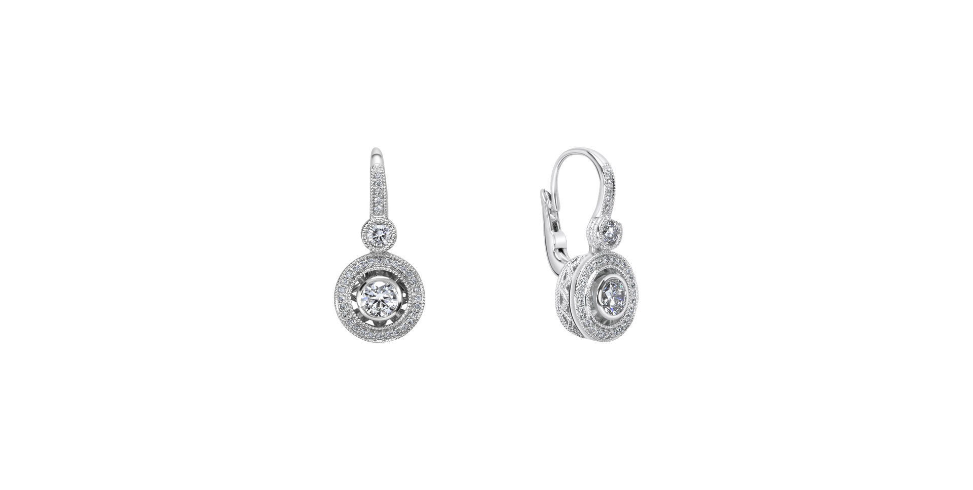 Diamond earrings Monarch Love