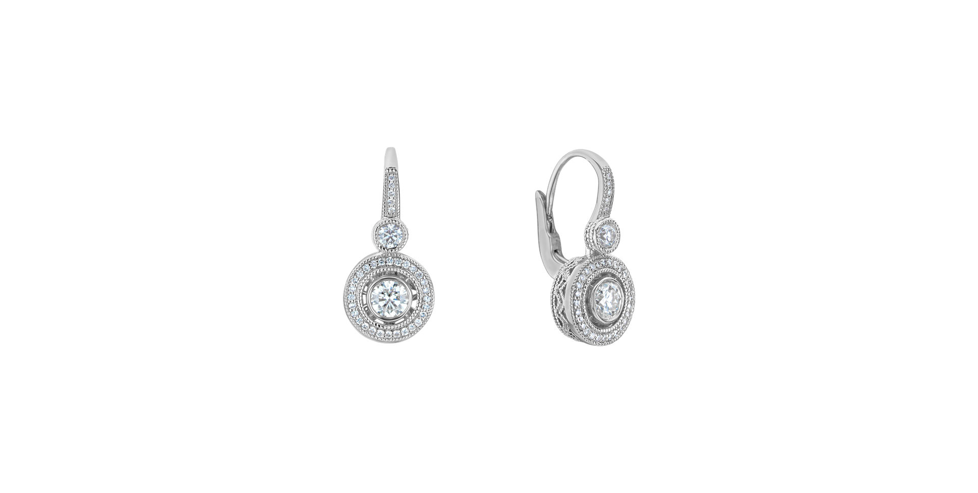 Diamond earrings Monarch Love