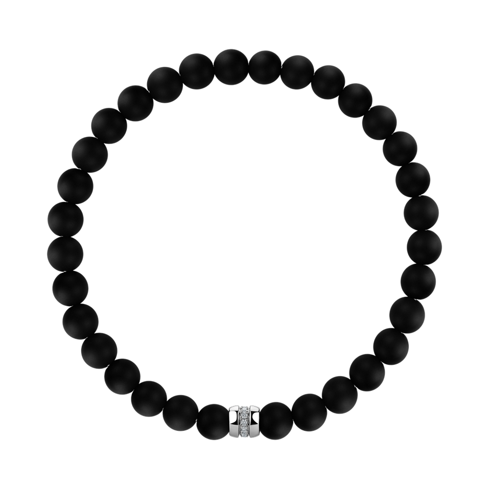 Diamond braclet with Agate Oracle