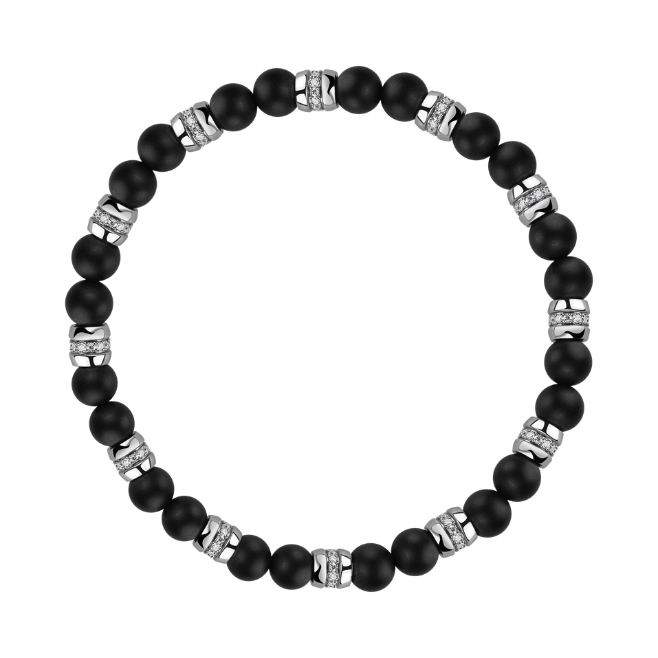 Diamond braclet with Agate Moonlight Jewel