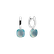 Earrings with Turquoise Chalcedony Bonbon3