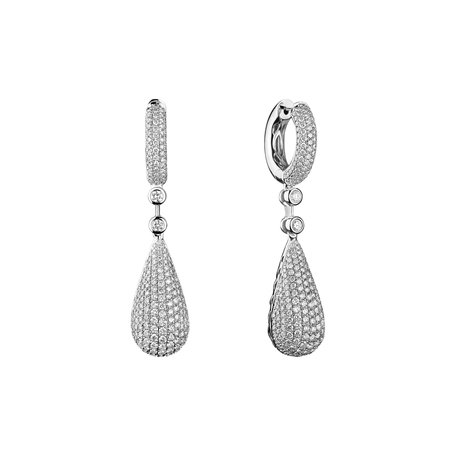 Diamond earrings Festive Drops