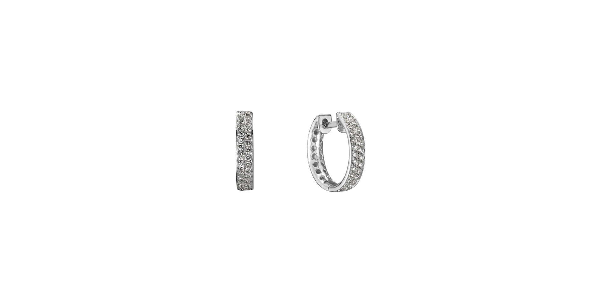 Diamond earrings Inferno Love