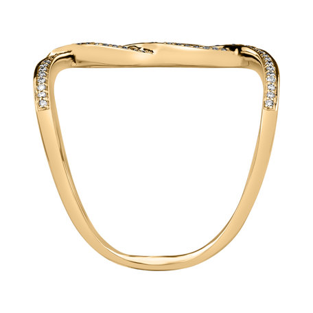 Diamond ring Double Infinity