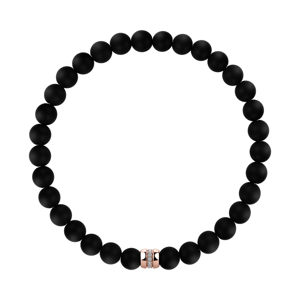 Diamond braclet with Agate Oracle